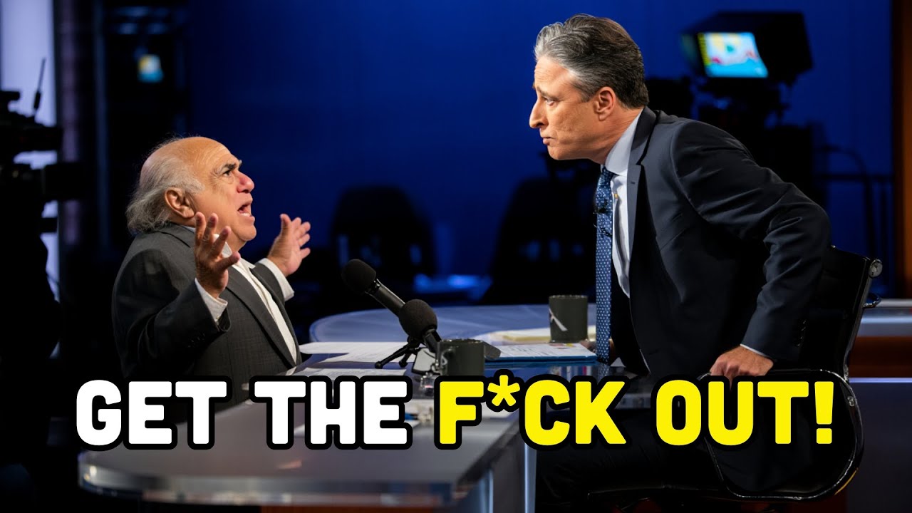 Danny DeVito Kicked Off Jon Stewart's Show After Fiery Confrontation