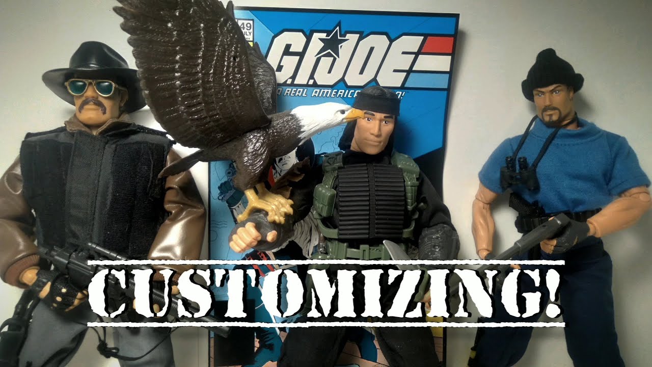 Customizing 12" Wild Bill, Spirit Iron Knife, and Shipwreck | G.I. Joe A Real American Hero Figures