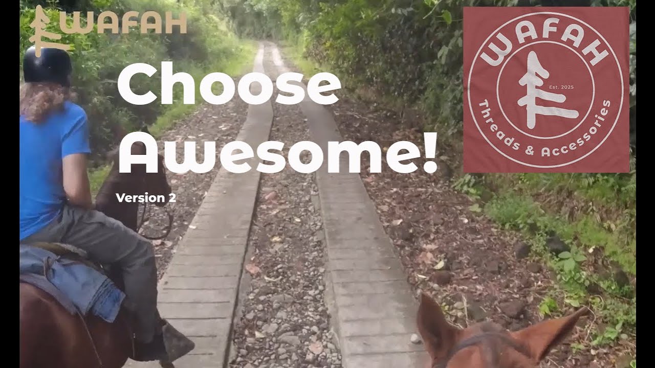 WAFAH Threads & Accessories - Choose Awesome - Version 2