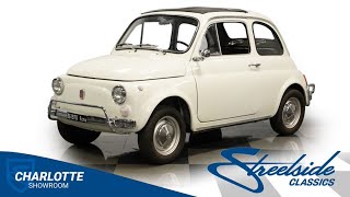 1970 Fiat 500L Lusso 9671-Cha For Sale Charlotte, Atlanta, Dallas, Tampa, Phoenix, Nashville