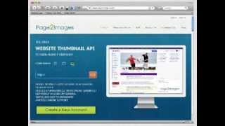 Page2Images Website Screenshot API