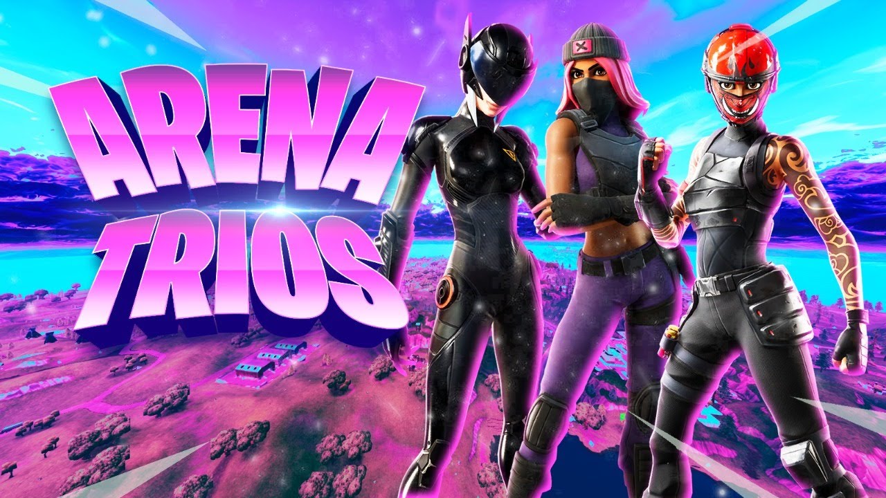 Fortnite Arena Trios! (Road to Champs League) - YouTube