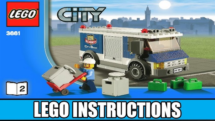 Modtager børste R LEGO Instructions | City | 3661 | Bank & Money Transfer (Book 1) - YouTube