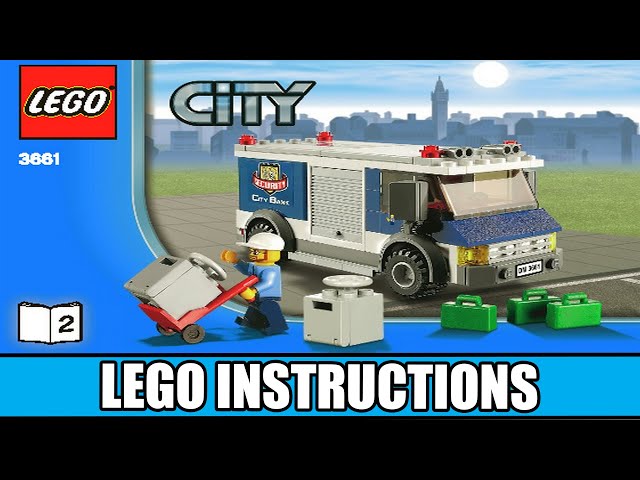 LEGO Instructions | City | 3661 Bank & Money Transfer (Book 2) - YouTube