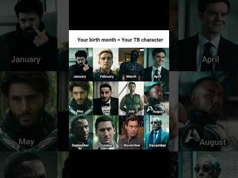 what's your birth month? #theboys #homelander #williambutcher #explore #ytshorts