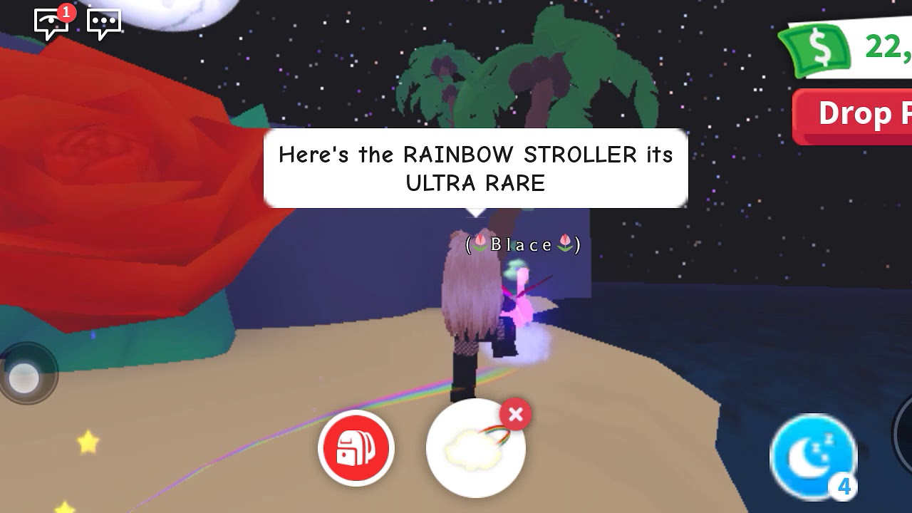 ROBLOX Adopt Me RAINBOW STROLLER YouTube