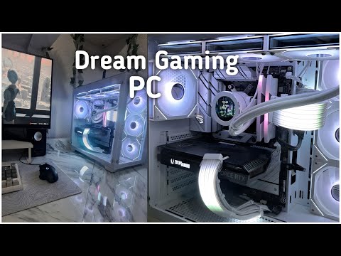 Building My Dream Gaming PC | White Aesthetic | RTX 3070, Ryzen 7 7700X, ASUS ROG B650-A 🤍