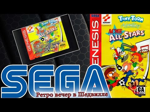 Видео: Tiny Toon Adventures: Acme All-Stars (Sega, 16 bit) Прохождение игры