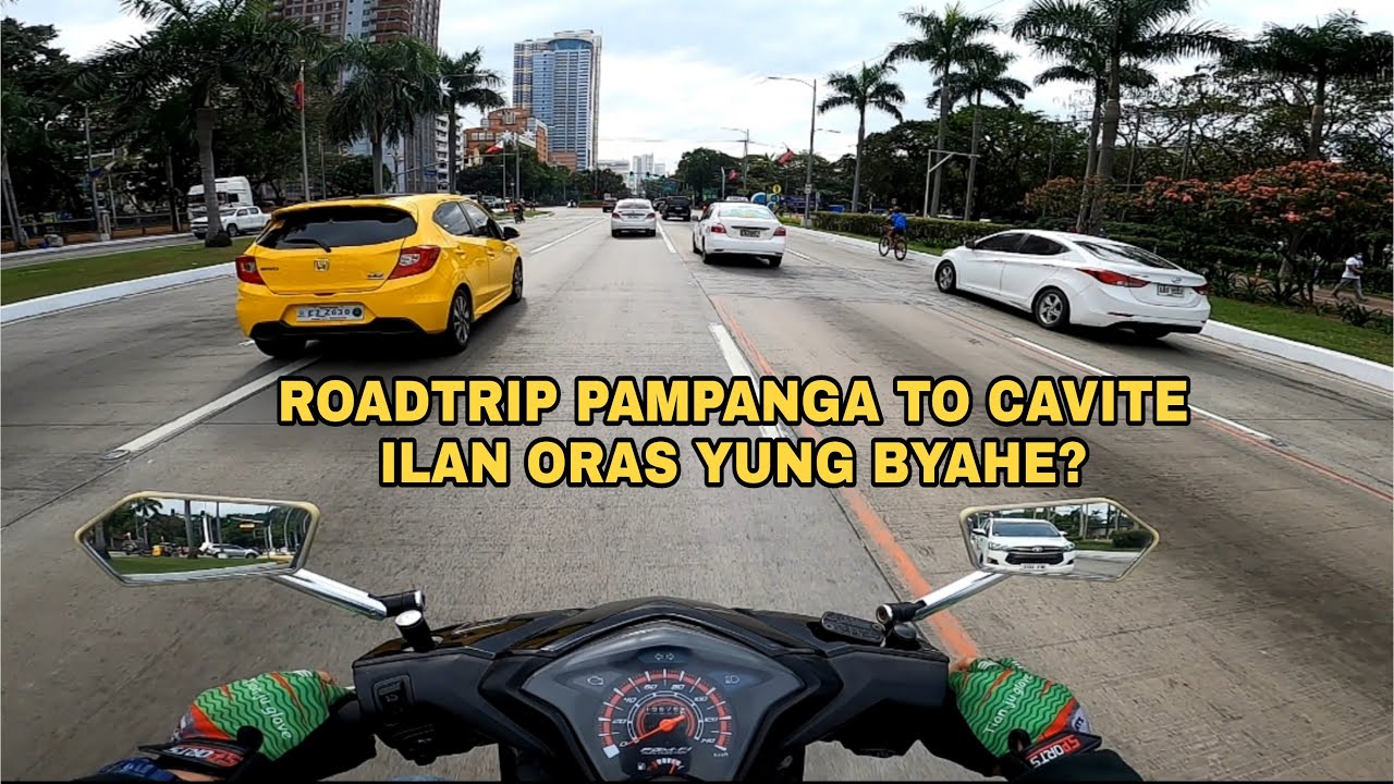 ROADTRIP PAMPANGA TO CAVITE. ( JUNELMOTOVLOG )