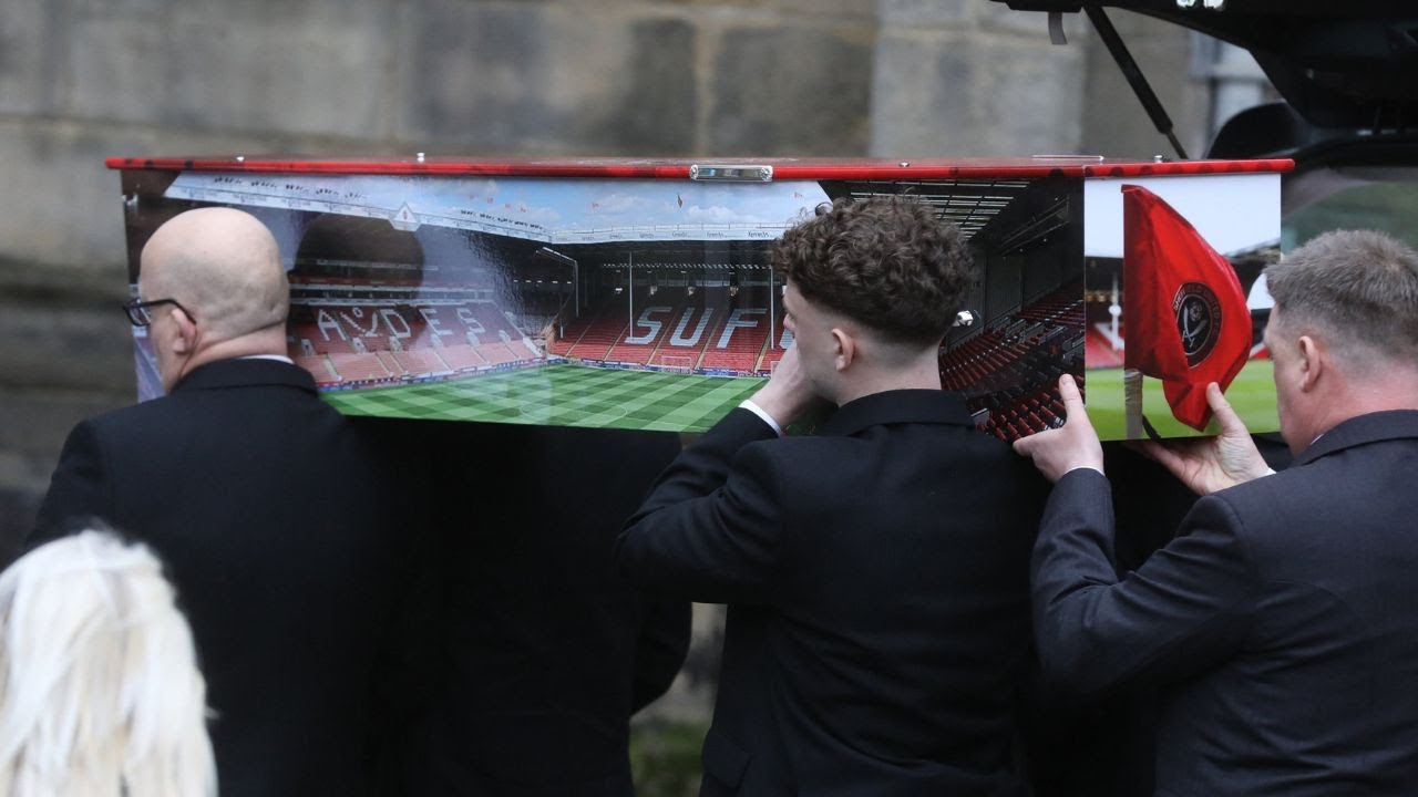 Hundreds of mourners turn out for funeral of stabbed schoolboy | SWNS