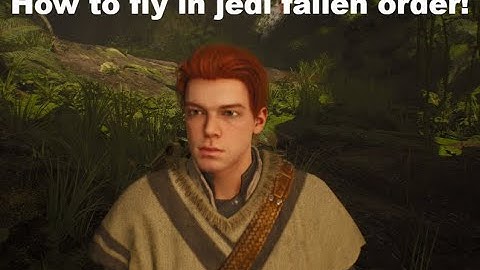 How to fly in jedi fallen order!