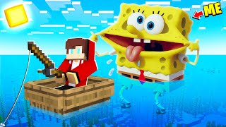 PRANKING AS SPONGEBOB SQUAREPANTS IN MINECRAFT!