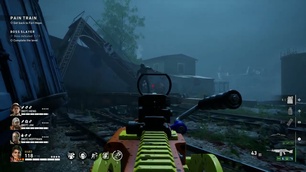 Back 4 Blood Nightmare Gameplay (Act 1- Level 3-6) No Commentary 