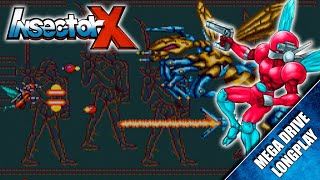 Insector X (Mega Drive | Genesis) 【Longplay】