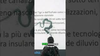 Sumeri: Tigri ed Eufrate, primi canali artificiali! #shorts