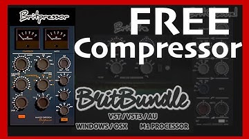 Analog Obsession Brit Pressor - FREE British Compressor / Limiter Plugin (Brit Bundle)