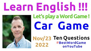 Learn English !!!  CAR , Exciting Fun Word Game !!!  #learn #hellobabyenglish #bestwordgameonyoutube screenshot 4