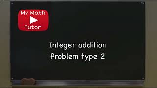 ALEKS | Integer addition: Problem type 2
