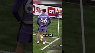 Alexander Arnoldun Yaptığı Ilginç Haraket