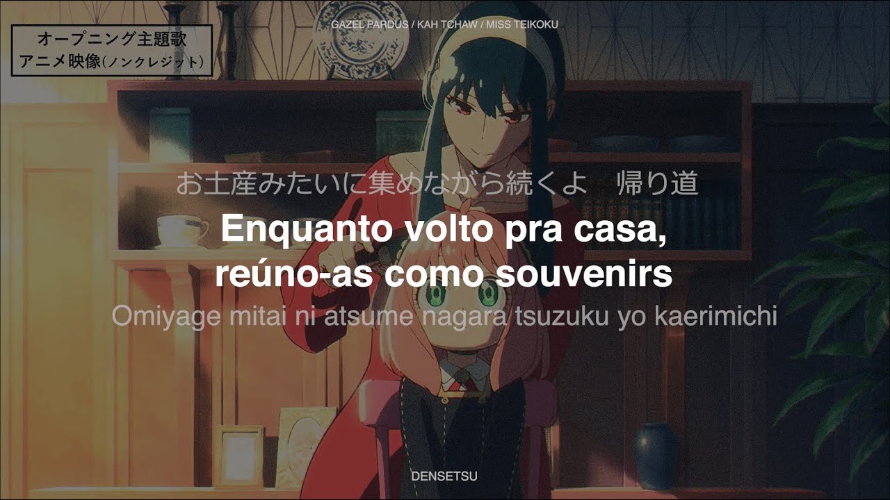 Spy x Family OP / Opening Full 2 [LEGENDADO PTBR/LYRICS/ROMAJI