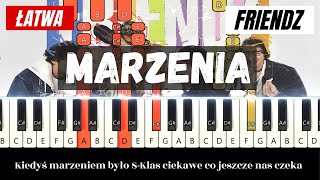 FRIENDZ - Marzenia🎹| Piano Tutorial (Łatwa) Nuty w opisie