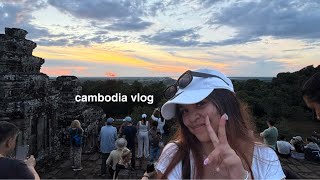 cambodia vlog 🇰🇭 siem reap, exploring angkor wat, temple run tiktok screenshot 4