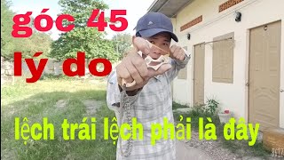 Chia sẻ bắn góc 45 khắc phục lỗi lệch trái lệch phải từ  chi tiết nhỏ 100% là chuẩn