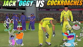 Jack Oggy Vs Cockroaches Cricket Challenge in Real Cricket 22