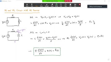 26: Transient Analysis with AC Source (Engineering Circuit)