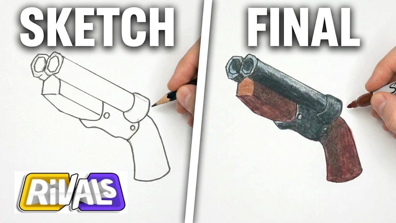Hard Rivals Drawing Roblox Rivals: Drawing Shorty Step-by-Step! - YouTube