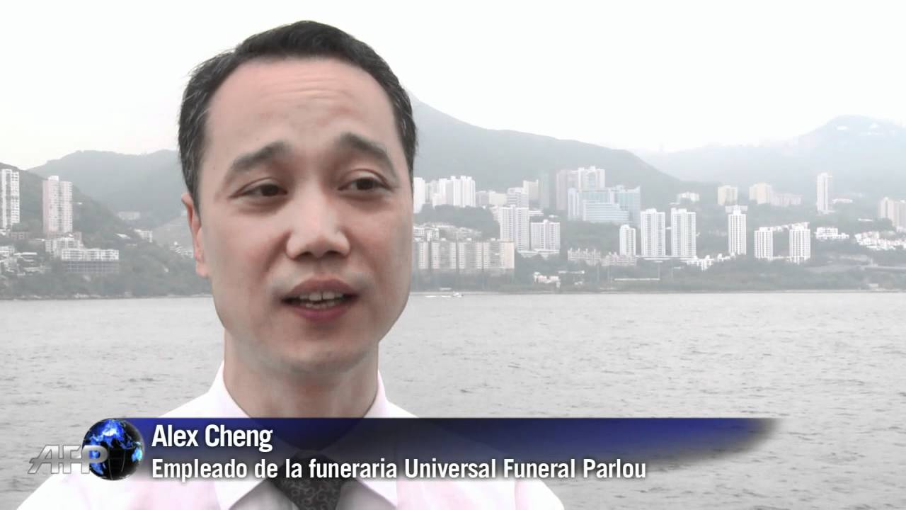Funerales en el mar en Hong Kong