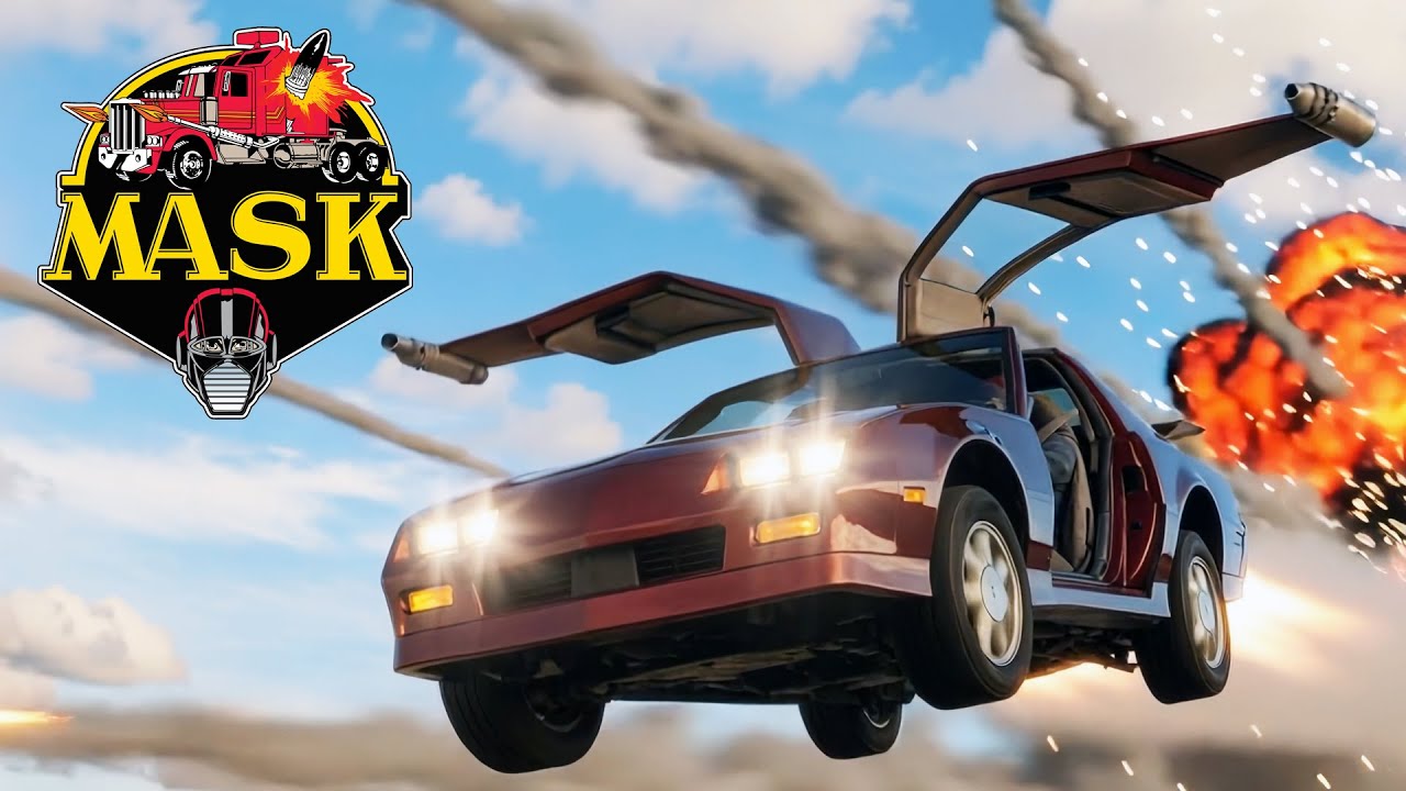M.A.S.K. (1985) | The 80s Toyline & Cartoon Reimagined as a Movie with AI | Live-Action Trailer
