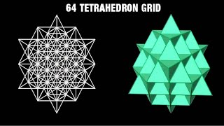 || How to Draw a 64 Star Tetrahedron | Sacred Geometry Drawing Tutorial ||