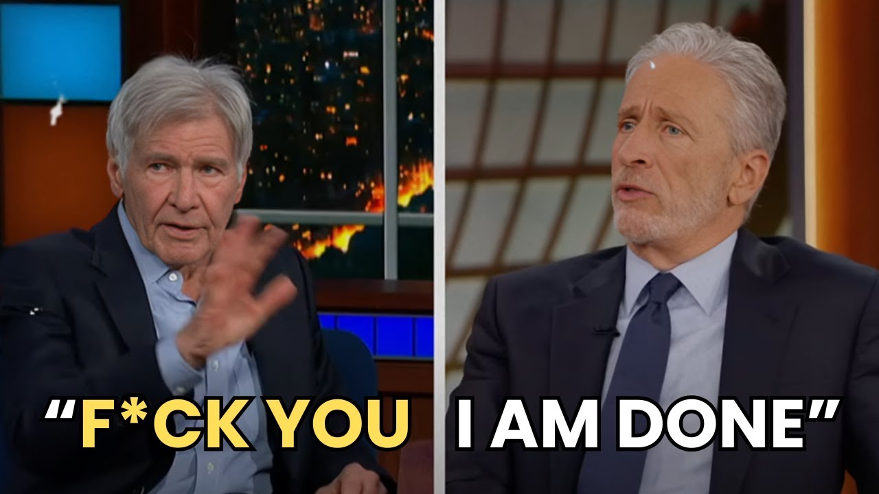 Harrison Ford WALKS OUT on John Stewart in Explosive Interview | Full Breakdown