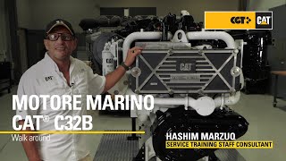 Walk Around Motore Marino Cat C32B