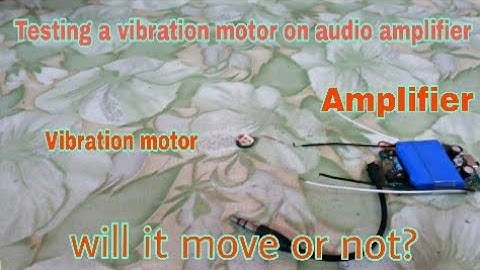 Can We Use A Vibration Motor As A Speaker? | Will It Work? | R.H.HACKS