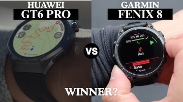 Garmin Fenix 8 vs Huawei GT6 Pro