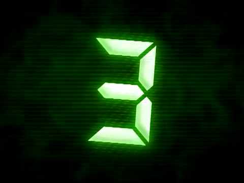 Countdown Green Glow   Dramatic Timer