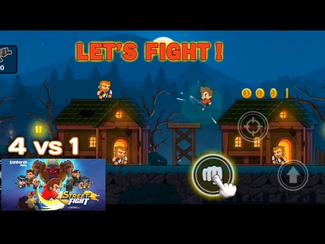 Street Fight: Gameplay, ação, luta, jogo de plataforma muito