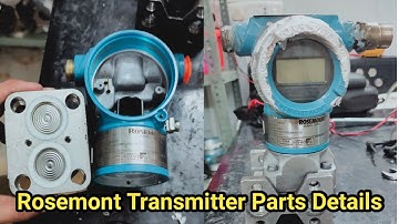 Rosemount Transmitter 3051CD3 Parts | disassemble | Flow Transmitter