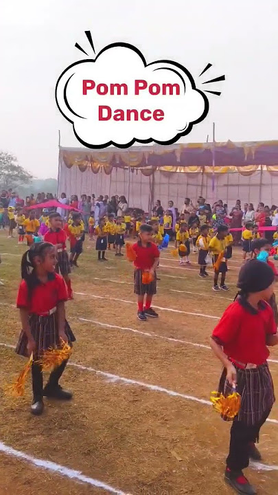 Pom Pom Dance đđ§đģâđ¤| Annual Sports Day fun dance for preschool kids đĒŠ #preschoolgames #pompomdance đ
