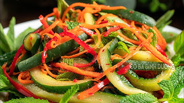 Cách làm Dưa Leo Muối Chua Ngọt tươi giòn thấm đậm đà ăn được lâu | Crunchy Sweet and Sour Cucumbers