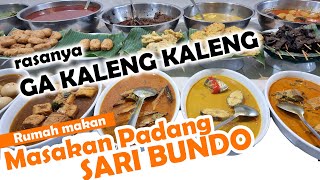 Rumah makan Padang Sari Bundo ! rasa nya ga KALENG KALENG