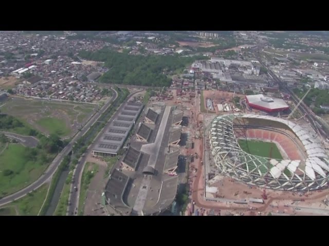 Arena da as in Manaus opens for play