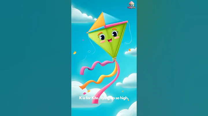 K is for Kite 🪁 Alphabet K Song for Kids | Learn Letters with CuppyKids