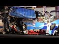トラックが正面衝突の大事故 2020年2月14日撮