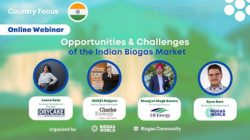 Opportunities and Challenges of Indian Biogas and biomethane Market