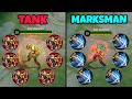 Masha Tank vs Marksman