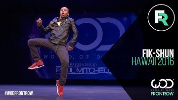 Fik-Shun | FRONTROW | World of Dance Hawaii 2016 | #WODHI16
