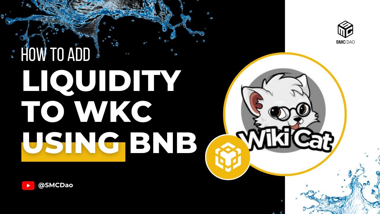 How To Add Liquidity To Wiki Cat Using BNB - YouTube